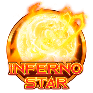 Pelaa Inferno Star -kolikkopeliä ja voita panoksesi 2500-kertaisena takaisin